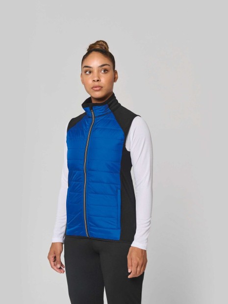 Vestes à personnaliser PROACT Veste sport bi-matière sans manches unisexe 