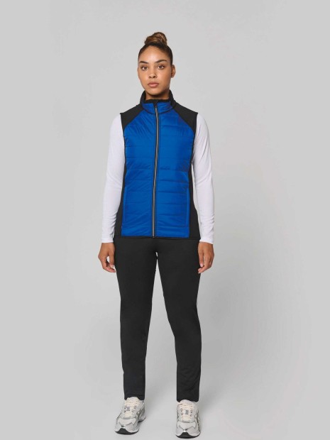 Vestes à personnaliser PROACT Veste sport bi-matière sans manches unisexe 