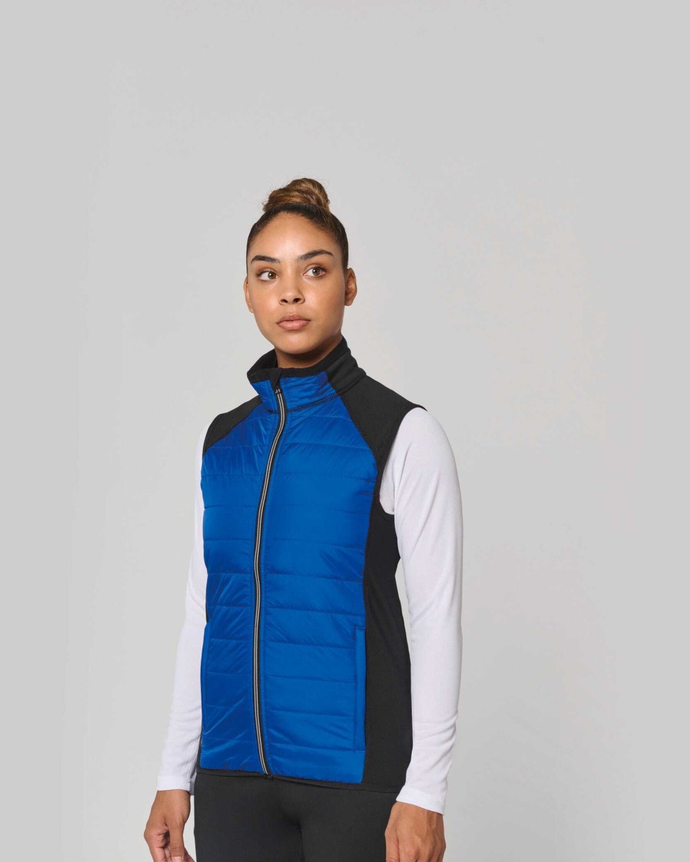 Vestes personnalisable PROACT Veste sport bi-matière sans manches unisexe