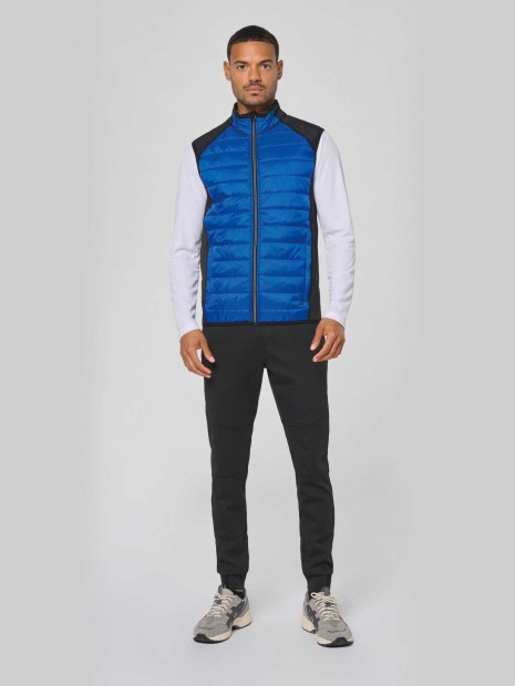 Vestes à personnaliser PROACT Veste sport bi-matière sans manches unisexe 