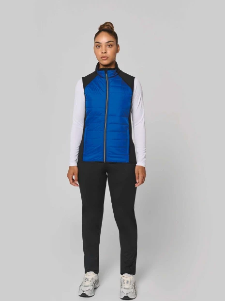 Vestes à personnaliser PROACT Veste sport bi-matière sans manches unisexe 