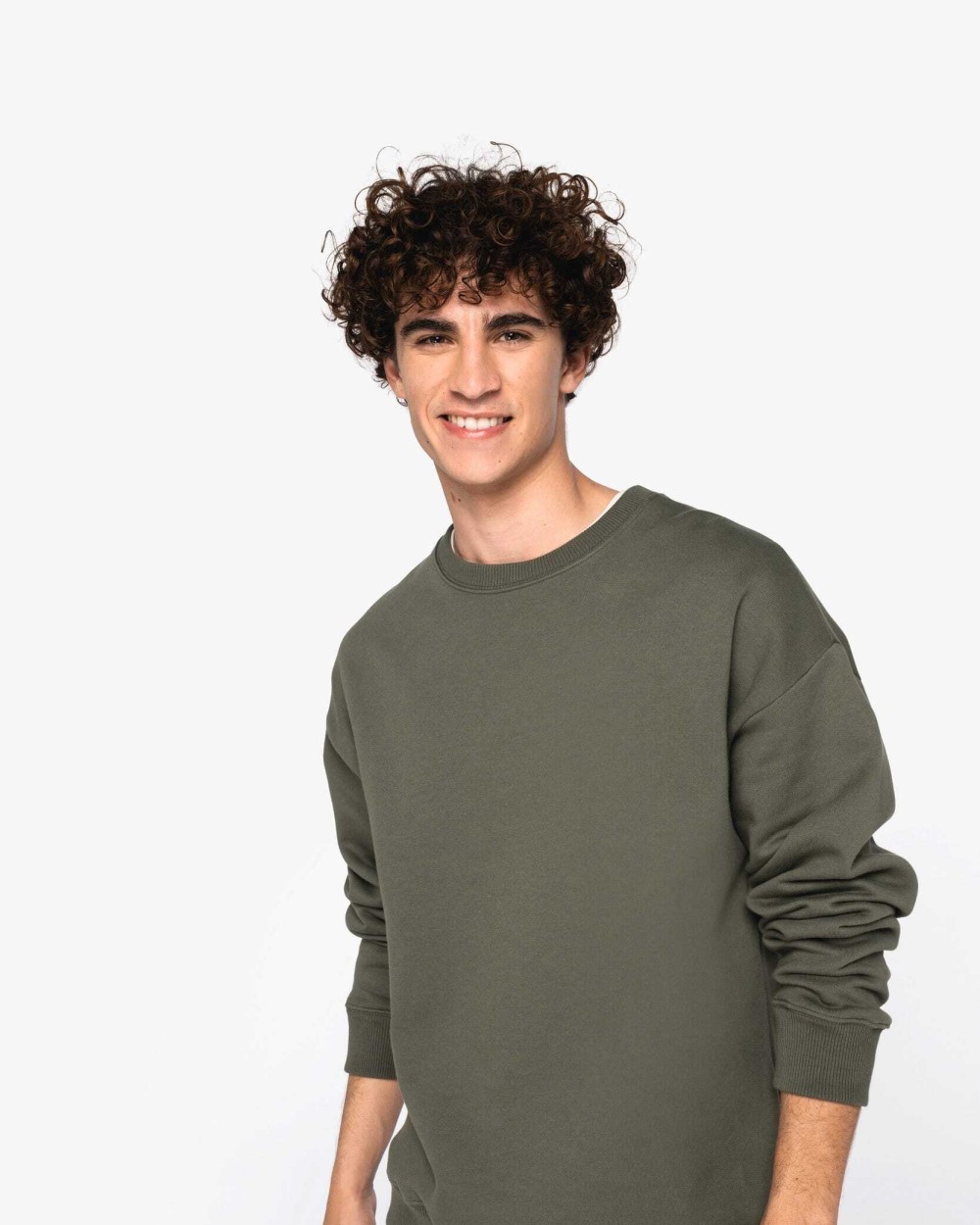 Sweaters & hoodies NATIVE SPIRIT Ecologische oversized uniseks sweater met ronde hals voor bedrukking &amp; borduring