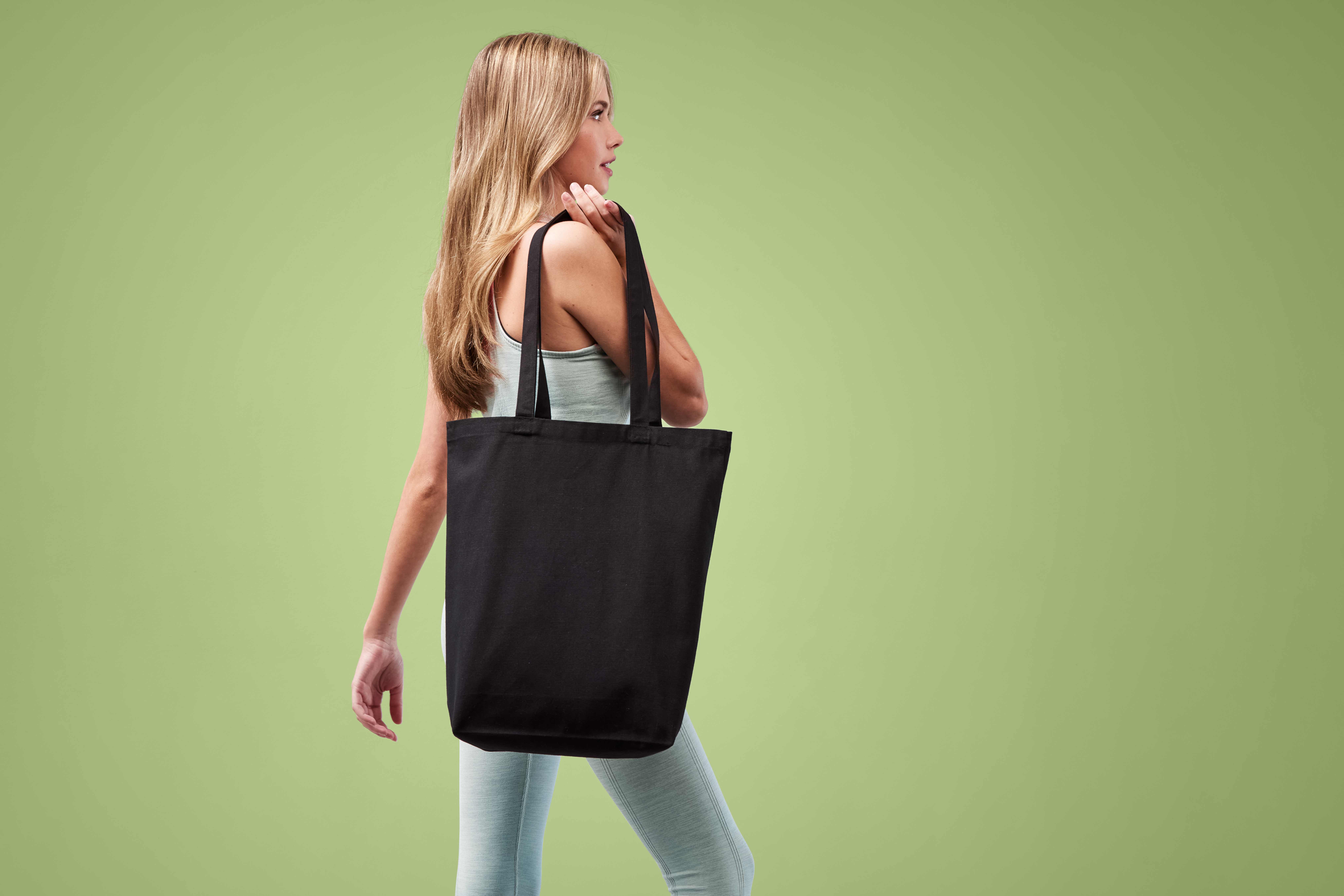 Sacs & Bagagerie personnalisable NUTSHELL Cabas en toile recyclée premium « à fond plat »