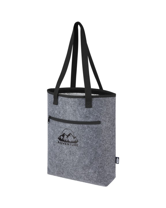 4DO Felta Kühltragetasche aus GRS-recyceltem Filz 12 L Taschen personalisierbar