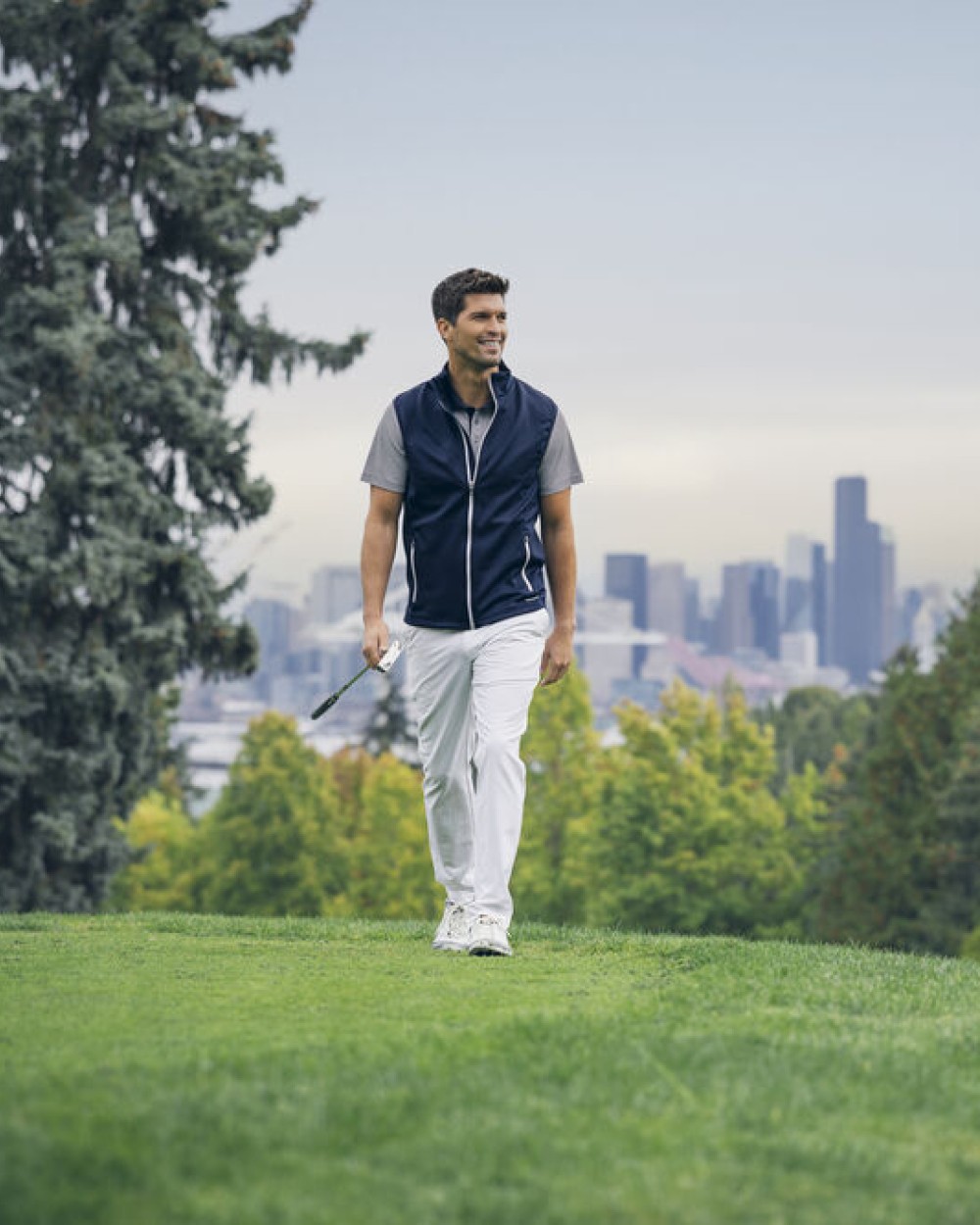 CUTTER & BUCK Snoqualmie Vest Men Polar Fleeces personalisierbar