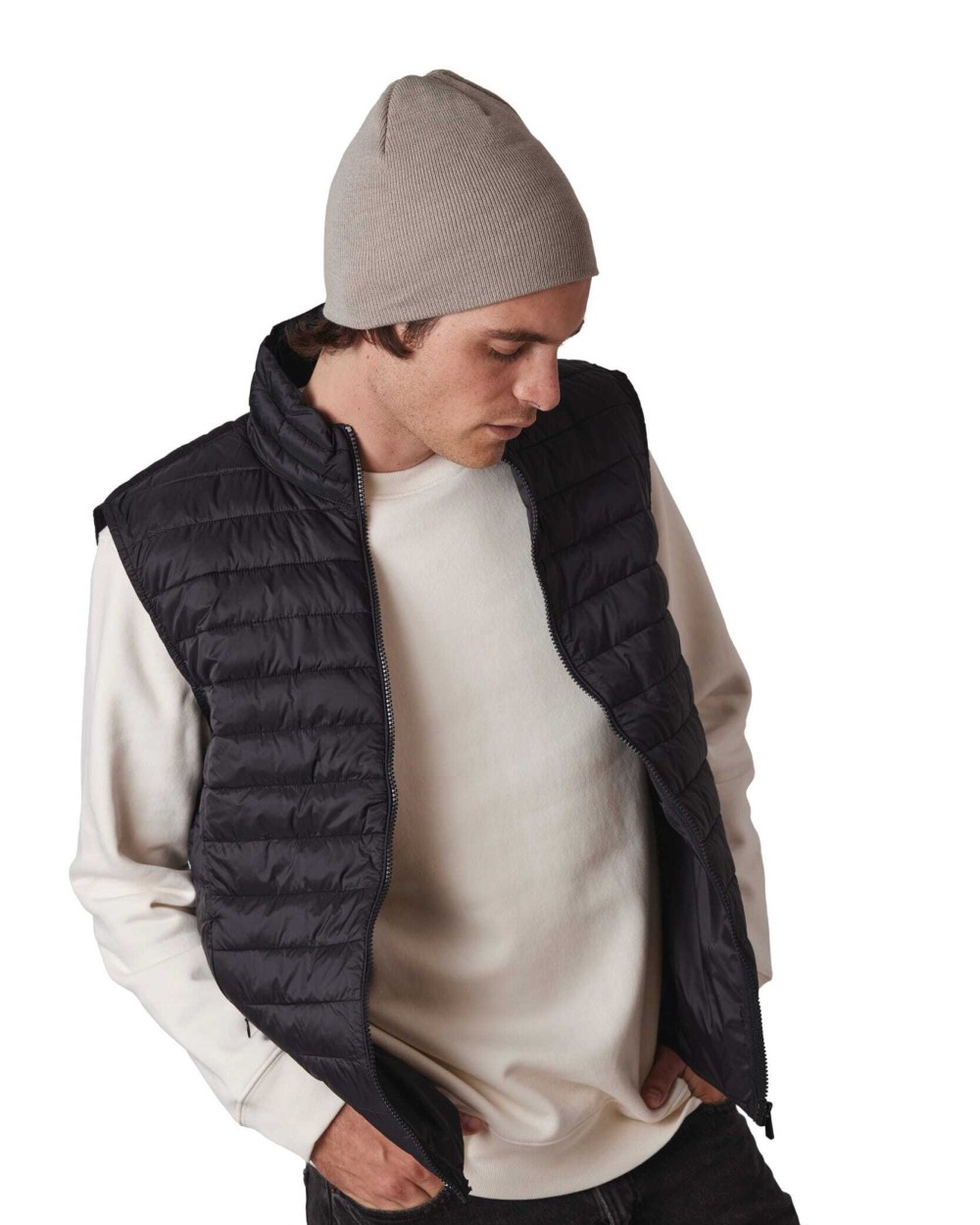K-UP Beanie Strickmütze Mützen personalisierbar