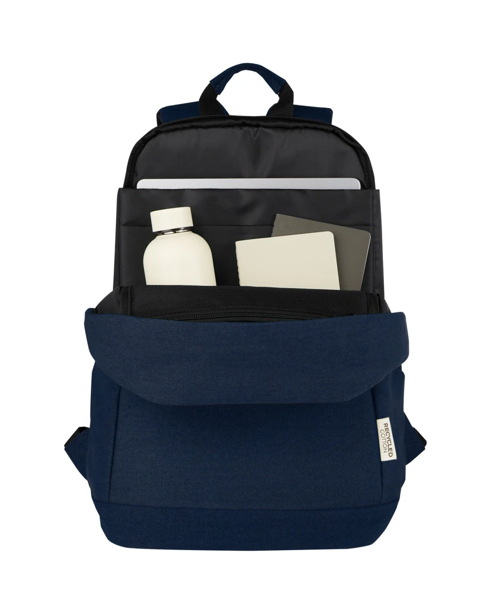 Tassen & Zakken 4DO Joey 15,6 inch GRS gerecyclede canvas antidiefstal laptoprugzak 18 l voor bedrukking &amp; borduring