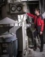 Softshells PROJOB 3120 HOODIE MET STRETCH INZETSTUKKEN voor bedrukking &amp; borduring