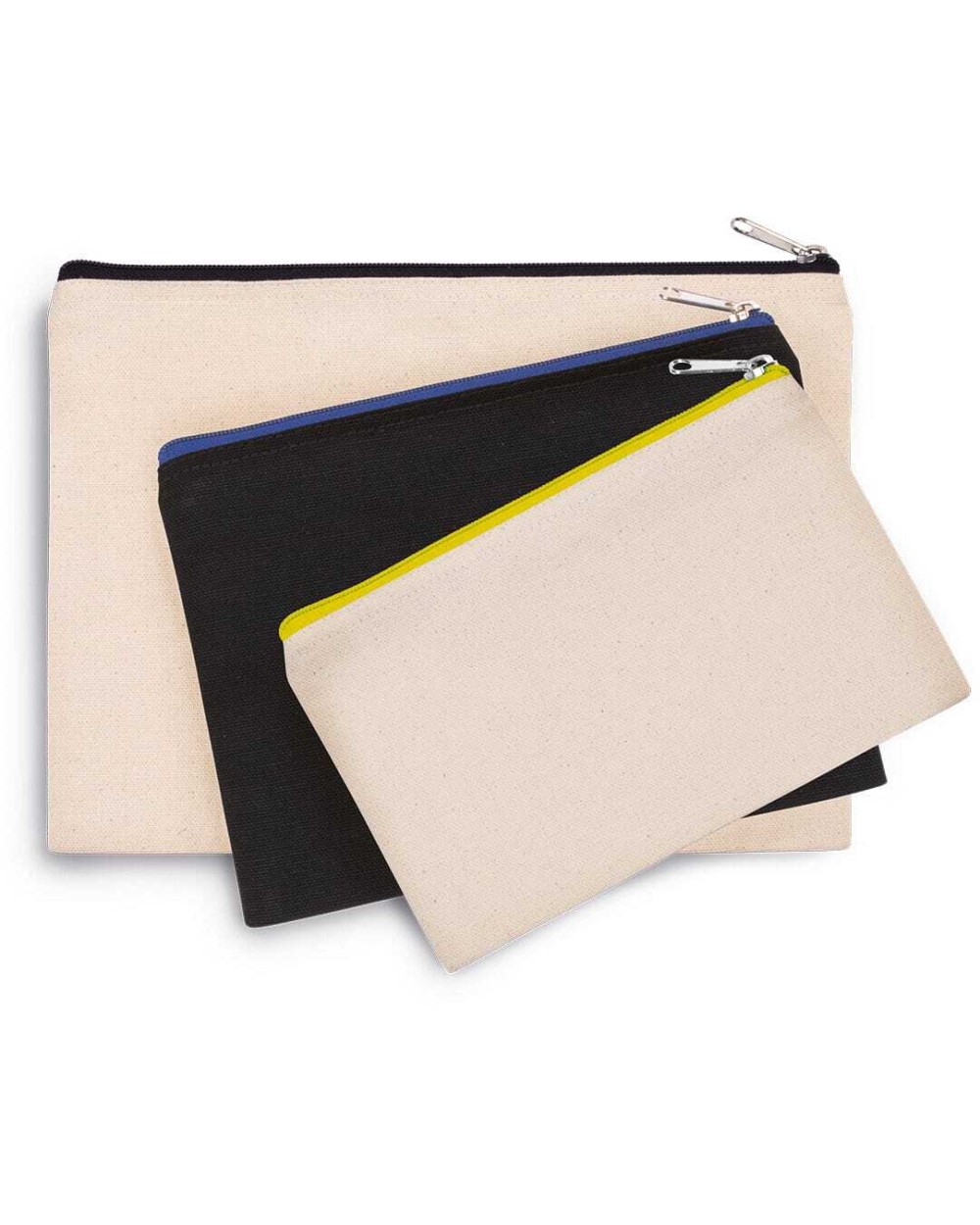 Tassen & Zakken KIMOOD Etui van canvaskatoen - klein model voor bedrukking &amp; borduring