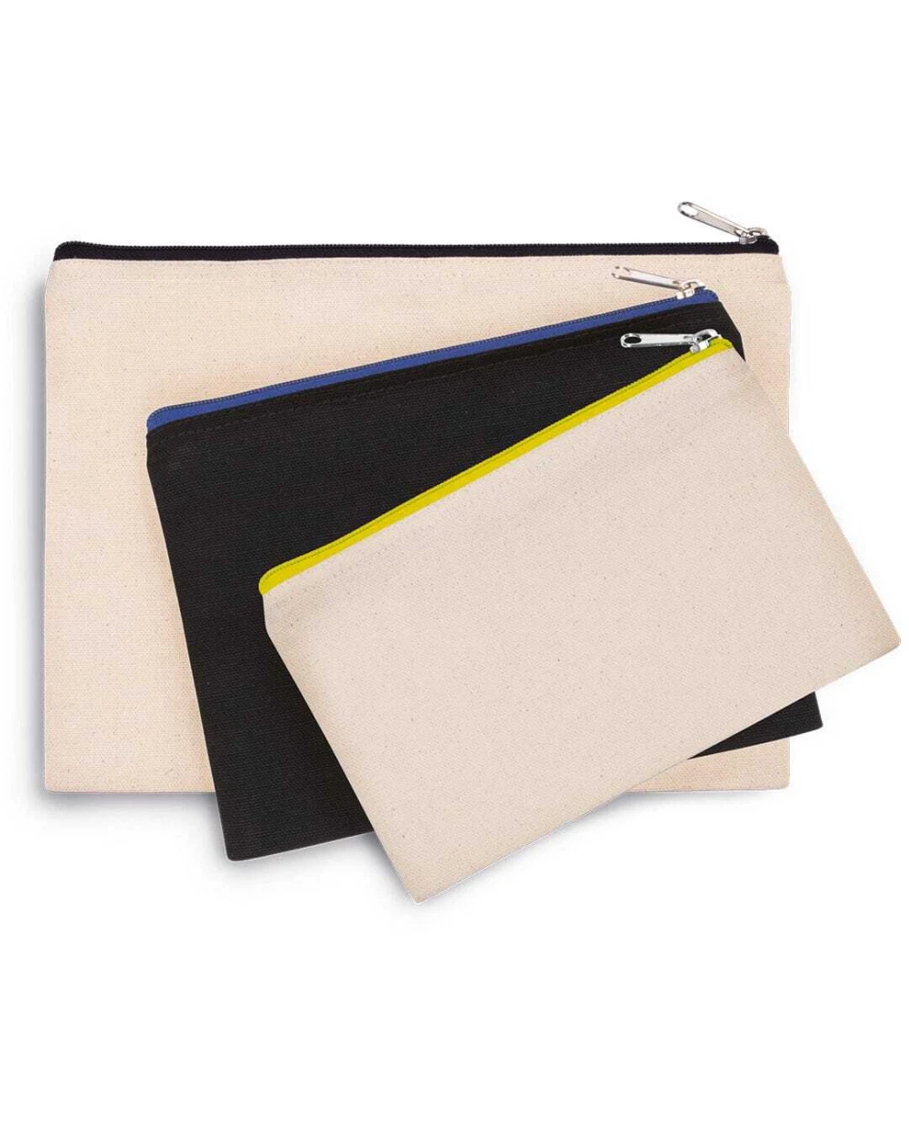 Tassen & Zakken KIMOOD Etui van canvaskatoen - klein model voor bedrukking &amp; borduring