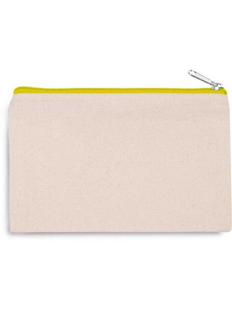 KIMOOD Pochette en coton canvas - petit modèle  personnalisable