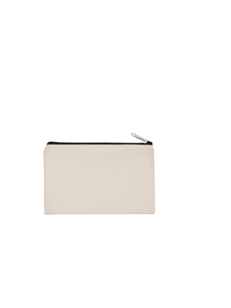 KIMOOD Pochette en coton canvas - petit modèle /api/colors/63e06a2f-1a57-4e61-b4dd-0c6e0b64741e personnalisable