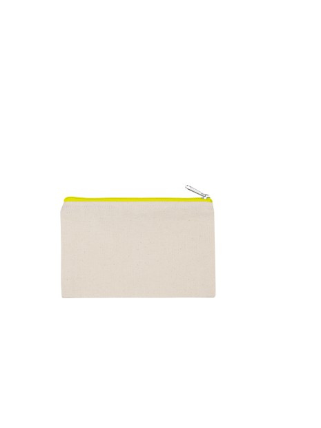 KIMOOD Pochette en coton canvas - petit modèle /api/colors/a14c44ff-74d9-4031-8a63-4c58bbe7eb95 personnalisable