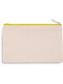 KIMOOD Pochette en coton canvas - petit modèle  personnalisable