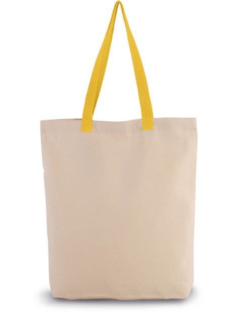 KIMOOD Sac shopping à soufflet avec poignées contrastées /api/colors/84f491e5-f6e3-4743-8b58-040fda6ce4a7 personnalisable