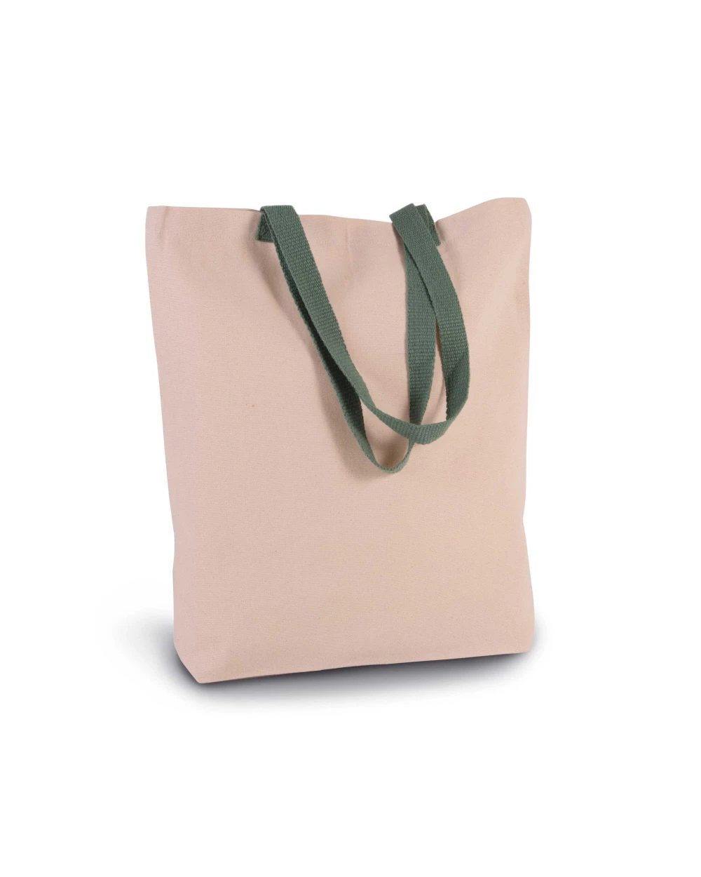 Tote bags personnalisable KIMOOD Sac shopping à soufflet avec poignées contrastées