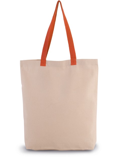 KIMOOD Sac shopping à soufflet avec poignées contrastées /api/colors/b4716570-841d-4b80-b7f3-b89843df1bdc personnalisable