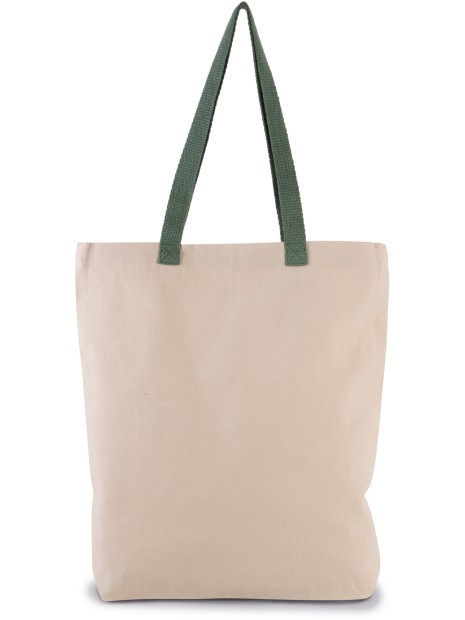 KIMOOD Sac shopping à soufflet avec poignées contrastées /api/colors/b044498e-c106-4ec3-b68c-07d0baa844ec personnalisable