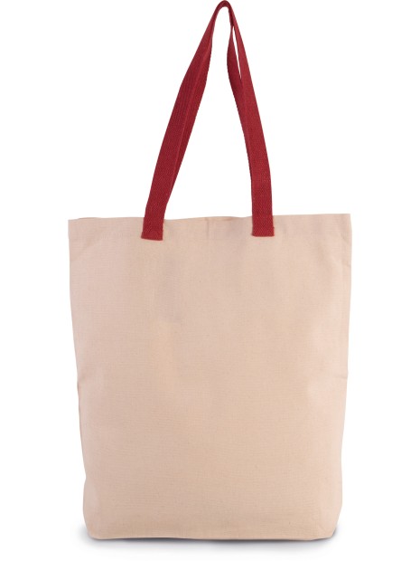 KIMOOD Sac shopping à soufflet avec poignées contrastées /api/colors/5de908ca-601b-472e-a859-ffe4235b636a personnalisable