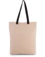 Tote bags personnalisable KIMOOD Sac shopping à soufflet avec poignées contrastées