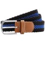 Benodigdheden ASQUITH & FOX Two-colour stripe braid stretch belt voor bedrukking &amp; borduring