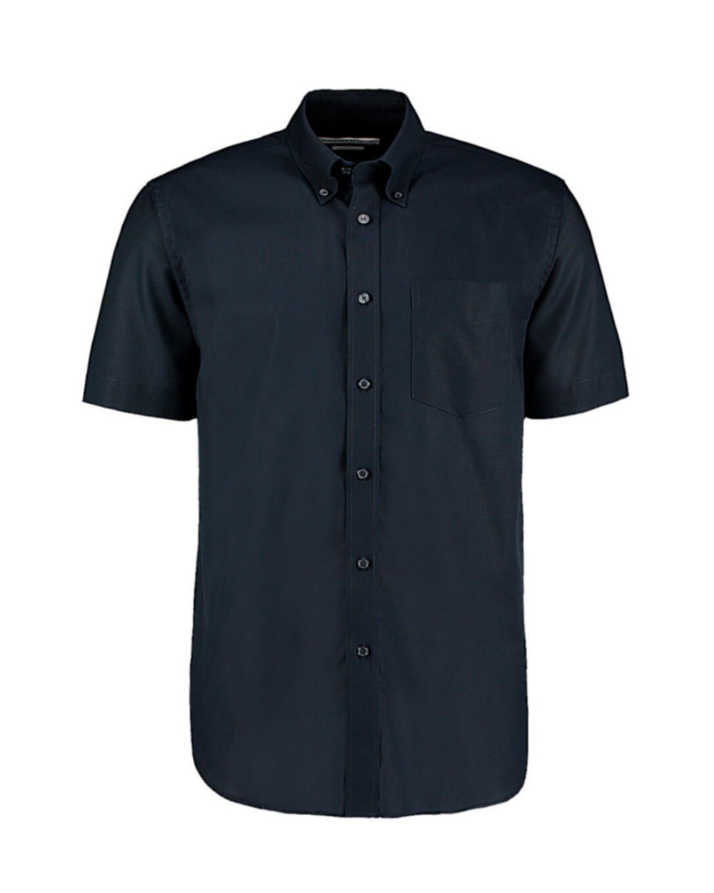 KUSTOM KIT Classic Fit Workwear Oxford Shirt SSL Hemden personalisierbar