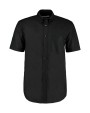 KUSTOM KIT Classic Fit Workwear Oxford Shirt SSL Hemden personalisierbar
