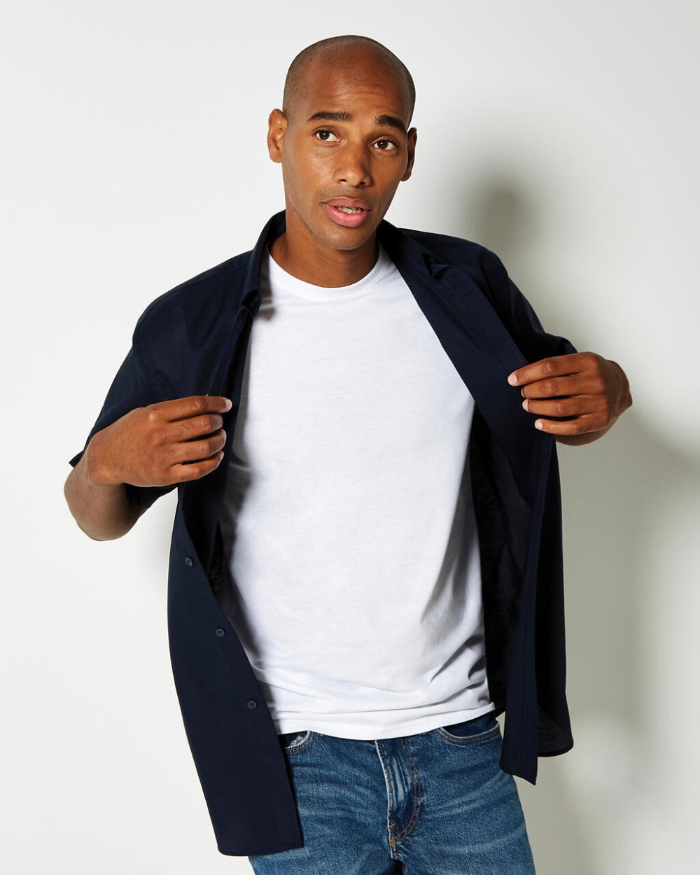 Chemises personnalisable KUSTOM KIT Classic Fit Workwear Oxford Shirt SSL