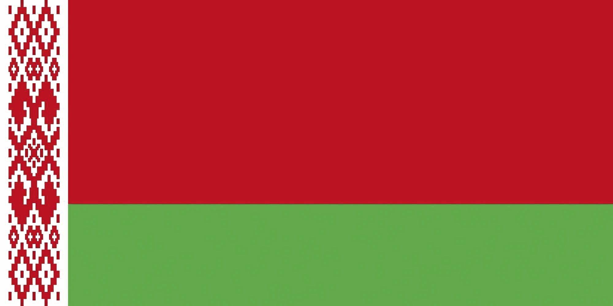 Benodigdheden PRINTWEAR Flag Belarus voor bedrukking &amp; borduring