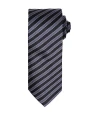 Bandanas, Foulards & Cravates personnalisable PREMIER Double Stripe Tie