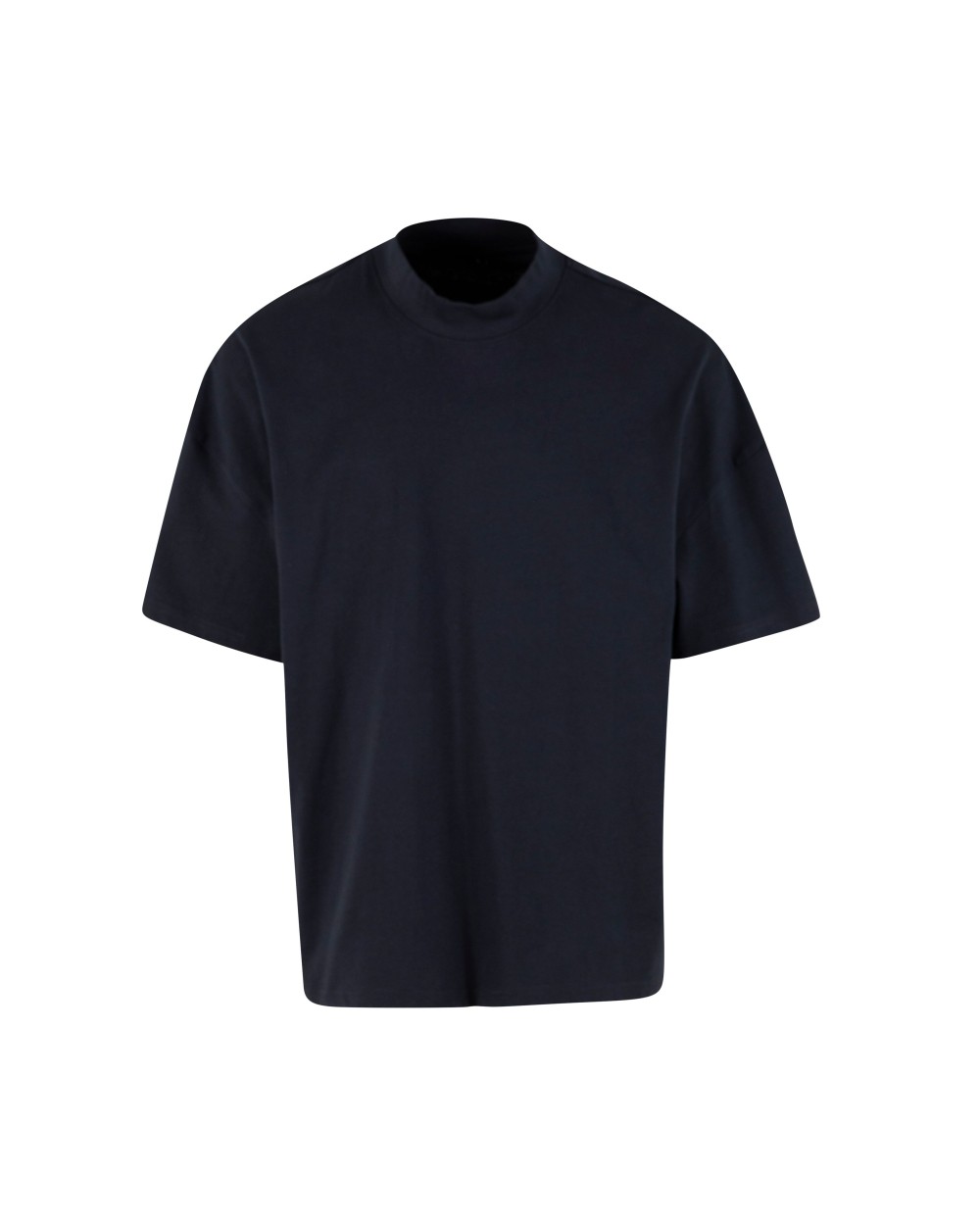 T-shirts BUILD YOUR BRAND OVERSIZED MOCK NECK TEE voor bedrukking &amp; borduring