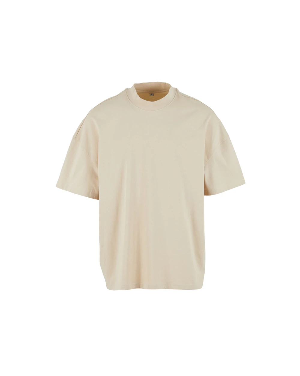 T-shirts BUILD YOUR BRAND OVERSIZED MOCK NECK TEE voor bedrukking &amp; borduring