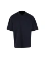 T-shirts BUILD YOUR BRAND OVERSIZED MOCK NECK TEE voor bedrukking &amp; borduring