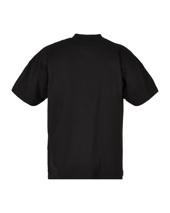 T-shirts BUILD YOUR BRAND OVERSIZED MOCK NECK TEE voor bedrukking &amp; borduring