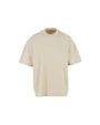 T-shirts BUILD YOUR BRAND OVERSIZED MOCK NECK TEE voor bedrukking &amp; borduring