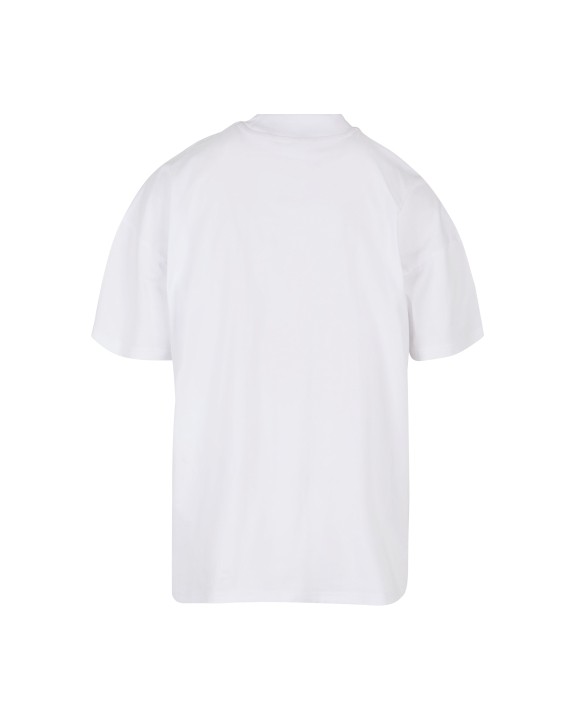 T-shirts BUILD YOUR BRAND OVERSIZED MOCK NECK TEE voor bedrukking &amp; borduring
