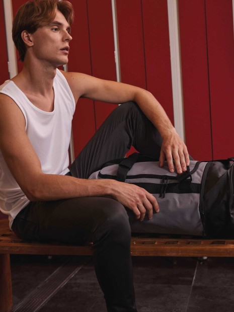 Sacs & Bagagerie à personnaliser KIMOOD Sac de sport forme tube avec compartiment chaussures séparé 