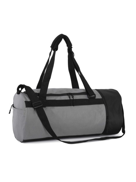 KIMOOD Sac de sport forme tube avec compartiment chaussures séparé  personnalisable