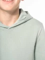 Sweat-shirts à personnaliser KARIBAN Sweat-shirt écoresponsable à capuche enfant 