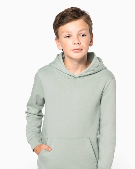 Sweat-shirts personnalisable Kariban Sweat-shirt écoresponsable à capuche enfant