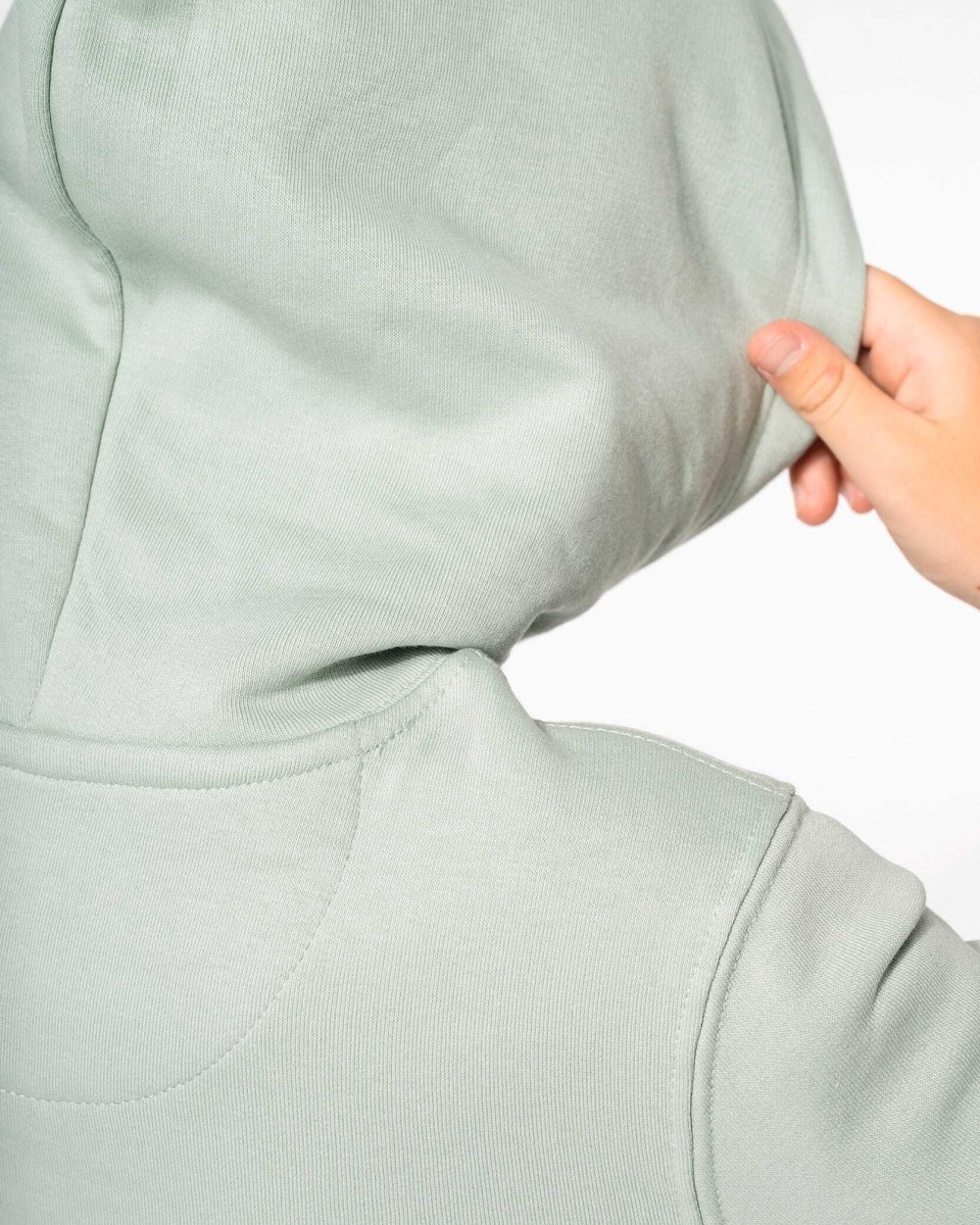 Sweat-shirts personnalisable KARIBAN Sweat-shirt écoresponsable à capuche enfant