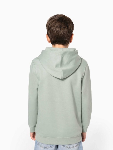 Sweat-shirts à personnaliser KARIBAN Sweat-shirt écoresponsable à capuche enfant 
