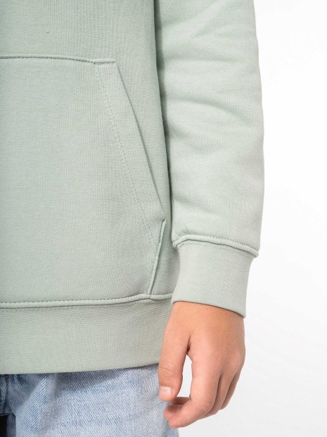 Sweat-shirts à personnaliser KARIBAN Sweat-shirt écoresponsable à capuche enfant 