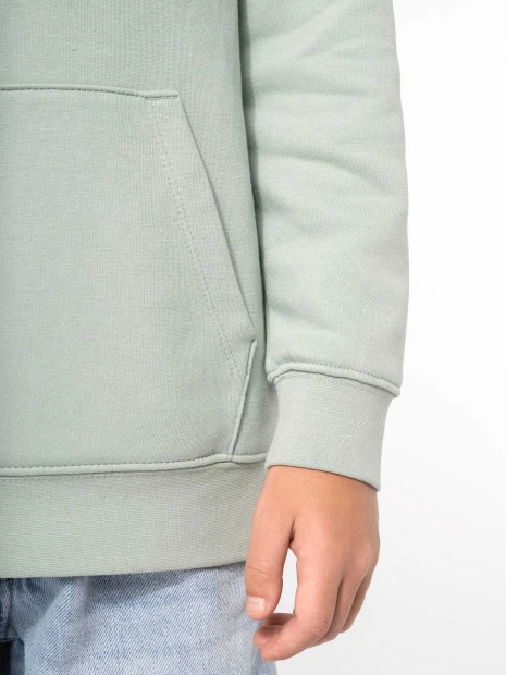 Sweat-shirts à personnaliser KARIBAN Sweat-shirt écoresponsable à capuche enfant 