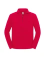 FOL Iconic Premium Herren-Sweatshirt mit Reißverschluss-Stehkragen Sweatshirts personalisierbar