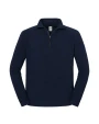 Sweaters & hoodies FOL Iconic premium herensweater met ritskraag voor bedrukking &amp; borduring
