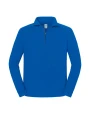 FOL Iconic Premium Herren-Sweatshirt mit Reißverschluss-Stehkragen Sweatshirts personalisierbar