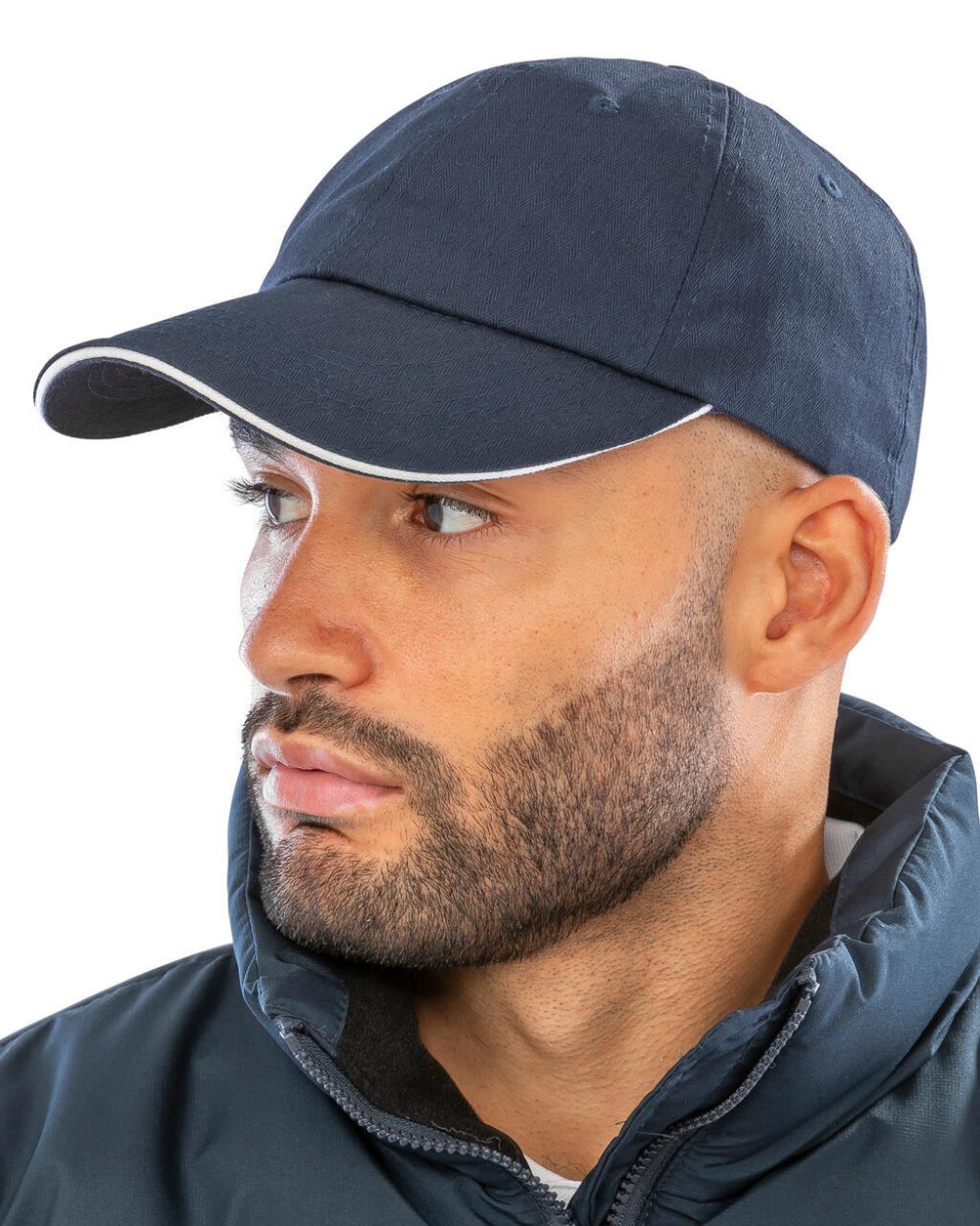 RESULT Herringbone Cap Kappen personalisierbar