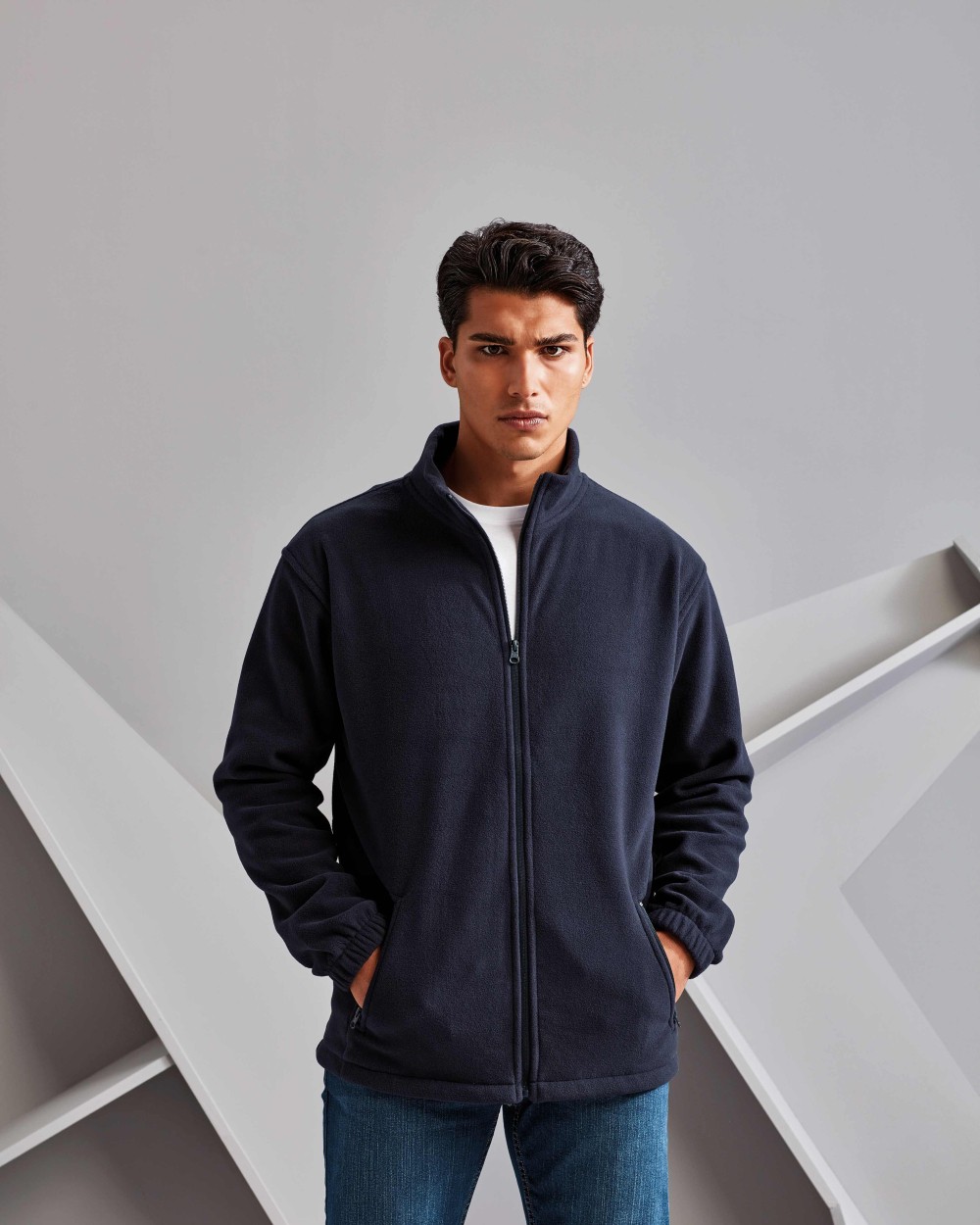 Laines polaires personnalisable 2786 Polaire à zip intégral