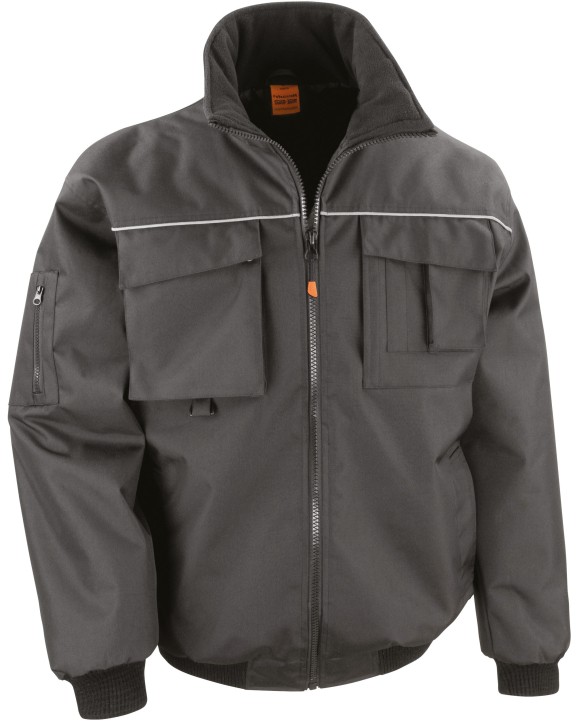Jassen RESULT Work-guard Sabre Pilot Jacket voor bedrukking &amp; borduring